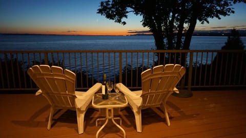 Private waterfront home.