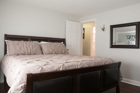 Master Bedroom with King-sized bed