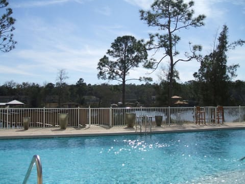 Pool overlooking the bay