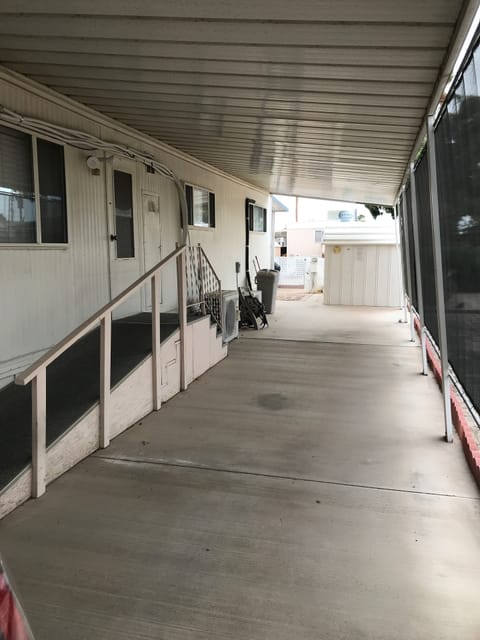 Carport with ramp