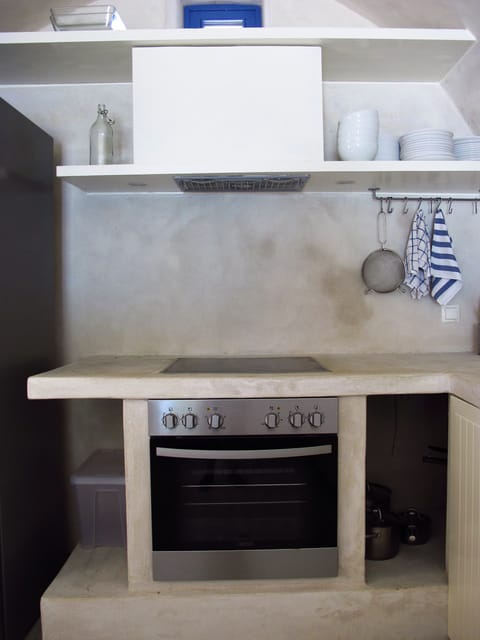 Stove in the kitchen 