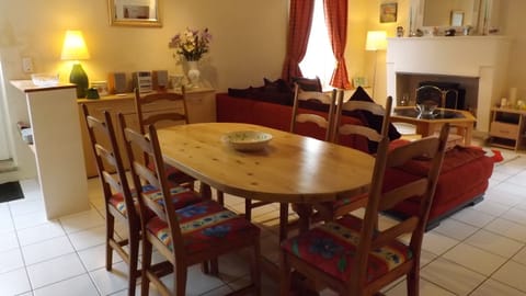 Main living and dining area.