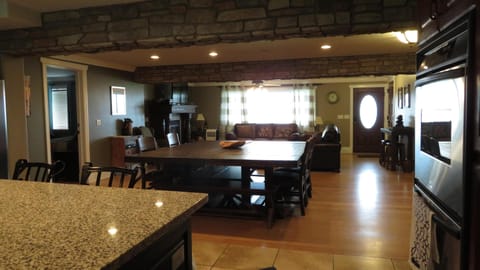 Main living room and dining