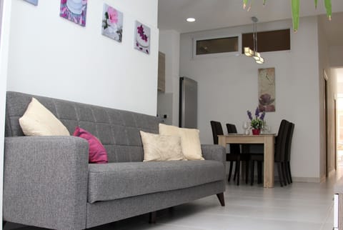 Living and dining area