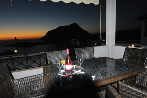 SUNSET FROM THE TERRACE