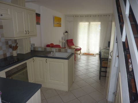 Kitchen and Living Room