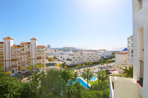 Fantastic sea views and pool views from this apartment