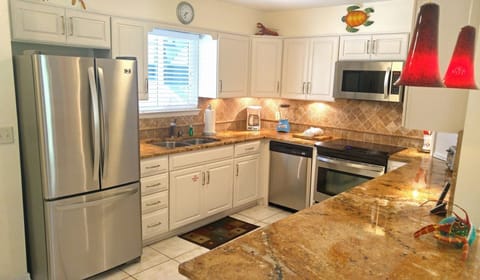 Kitchen with Stainless Steel Appliances