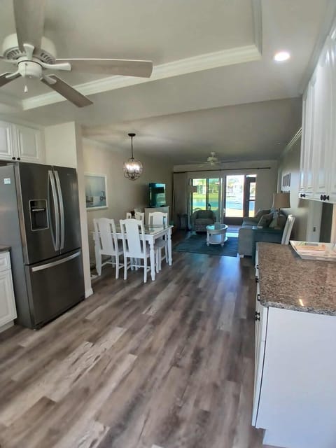 Kitchen, Dining, Living