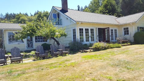 Watch sunsets from the west side of the main house - facing the beach