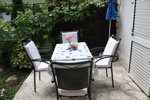 sitting area on the terrace