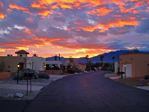 Sunrise in the neighborhood.