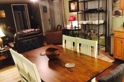 Living room, Kitchen, and Dining table. Open area for all