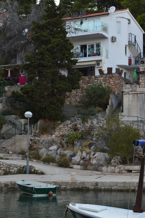 House, picture taken from the beach 
