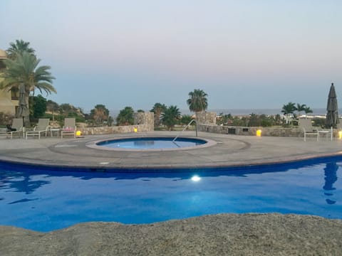 Swimming Pool and Jacuzzi with Ocean View