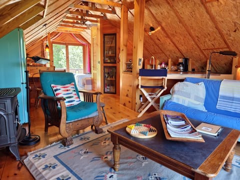 view from the lakefront side to French doors accessing large back deck surrounde