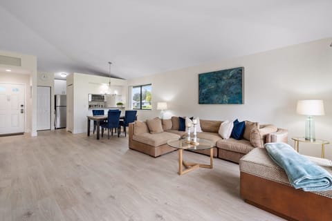 Spacious open floor plan.