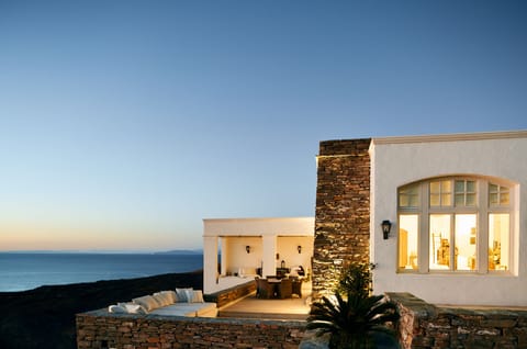 view from the upper veranda