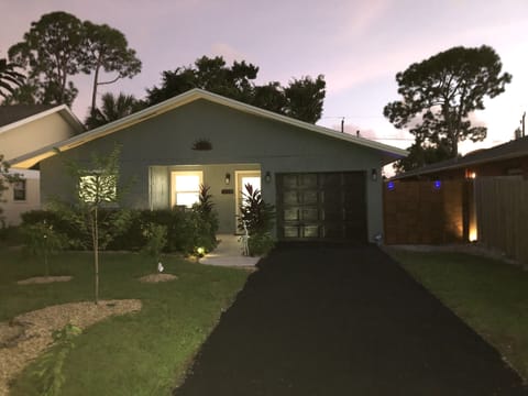 Front of the house