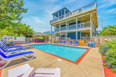 Surf or Sound Realty - 303 - Casa Azul - Pool Area -3