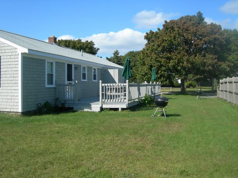 Back of house showing both sides from Unit 16 side of house