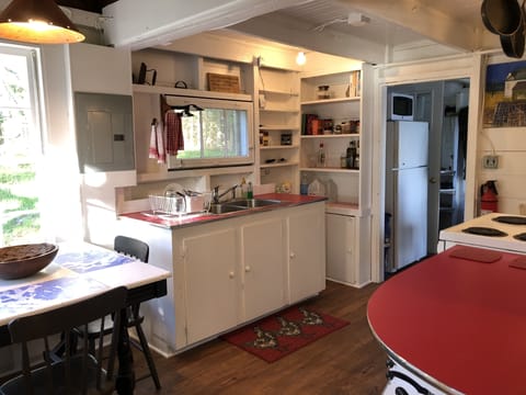 Kitchen well equipped with all the essentials...and then some