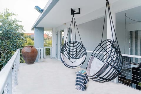 Swing over the balcony