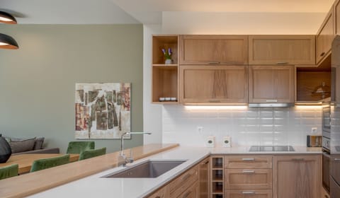 The kitchen is totally practical and fully equipped to prepare your meals!