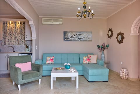 Villa Meli Afionas Corfu Living Area 