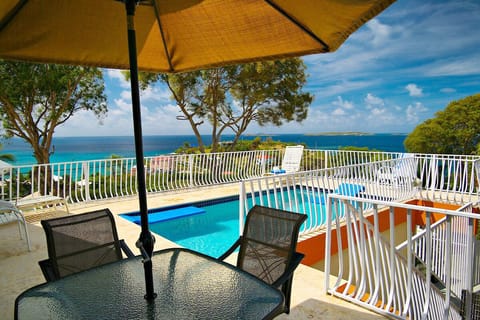Pool Deck and Dining table