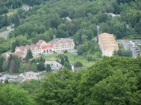 Back side/ ski side of buildings 