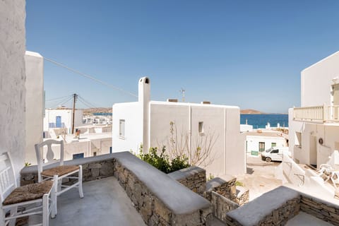 Terrace from bedrooms on ground floor 