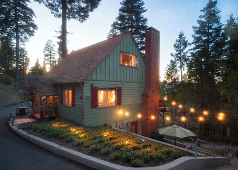 Enjoy a sunset on the deck, the perfect way to end a fun day in the mountains