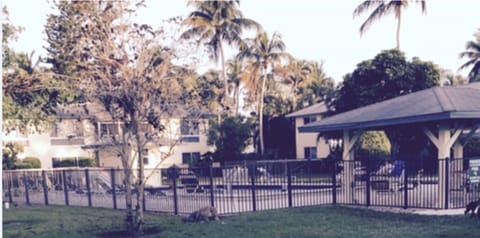 Enjoy the pool just a few steps off your private patio