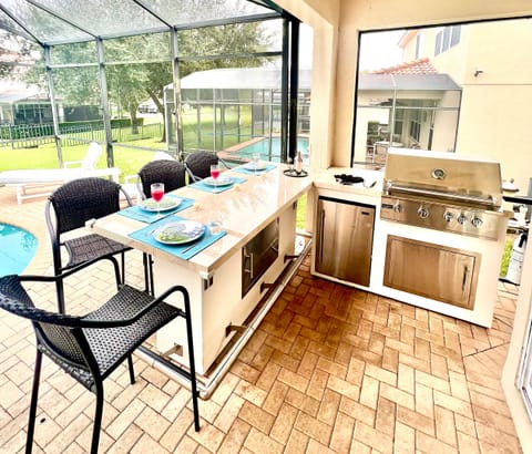 Brand New BBQ/Bar entertainment area
