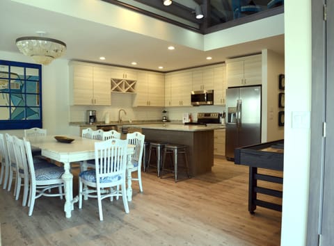 Kitchen and dining room