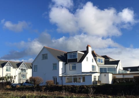 Every window has an uninterrupted view of the sea which 60 metres away