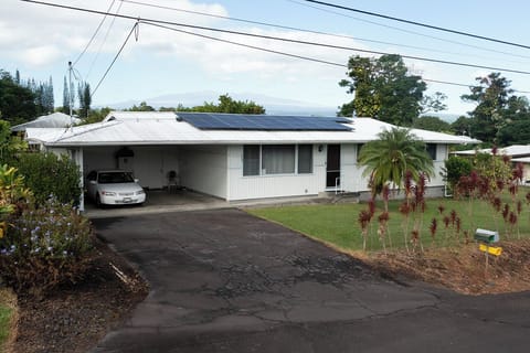Front Of Home, Mauna Kea in background