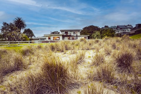View of the house from the beach 