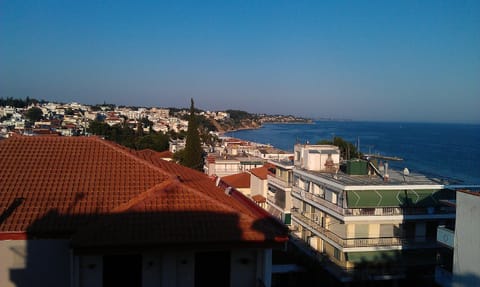 A view from the top of our building, not from our terrace !