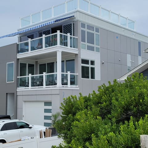 view of house from beach entrance