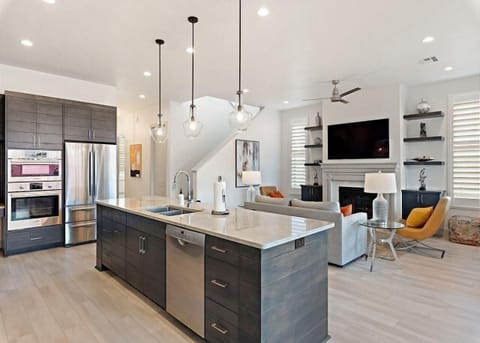 Spacious living areas allow groups to easily gather