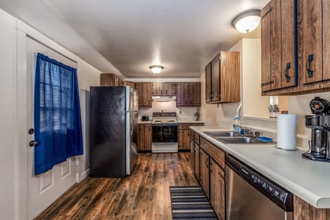 Extra large kitchen with lots of amenities to simplify your cooking experience.
