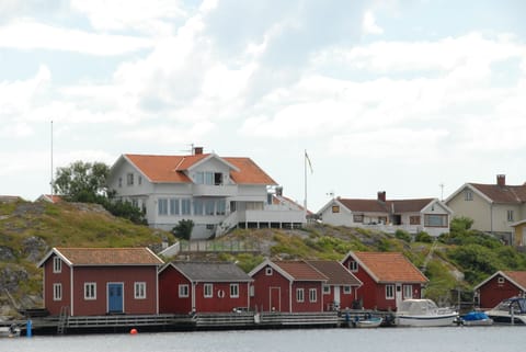 Looking out over the archipelago! A few steps down to boat house and dock.