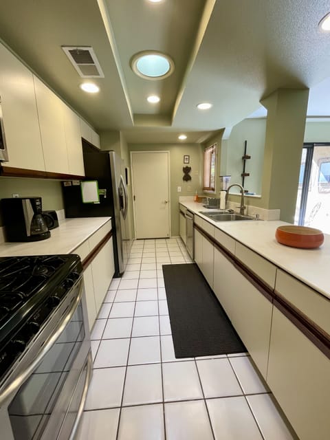 Kitchen to garage door