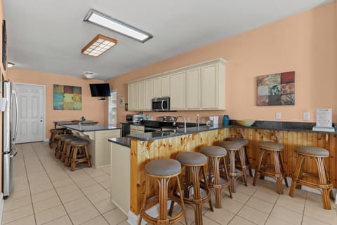The chef will love this updated kitchen with plenty of counter space!