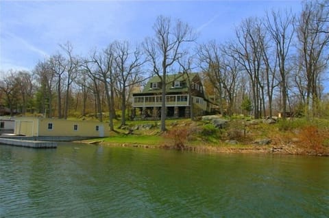 House in early spring