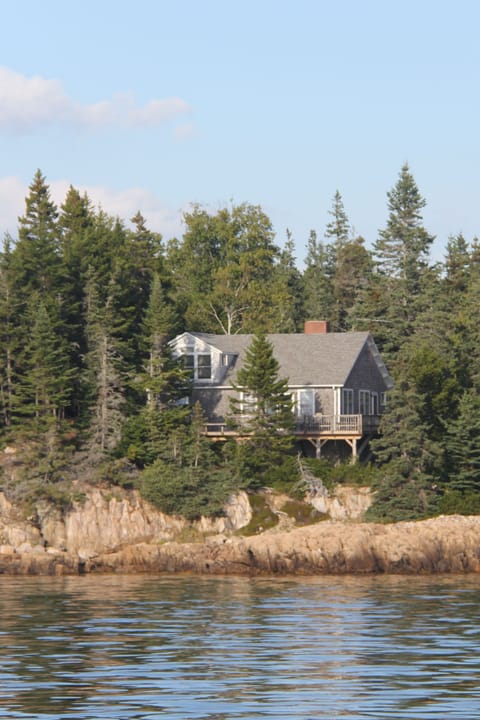 Paul's Cottage from our friend's boat