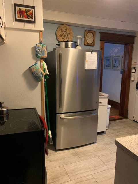 One view of kitchen.