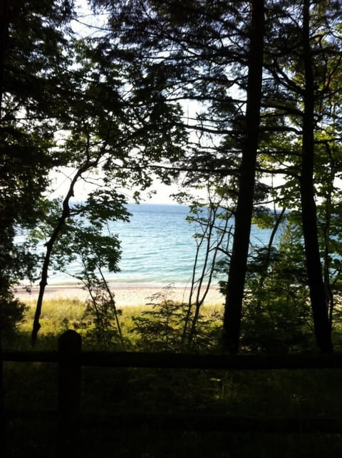 Lake Michigan - across from our cottage.